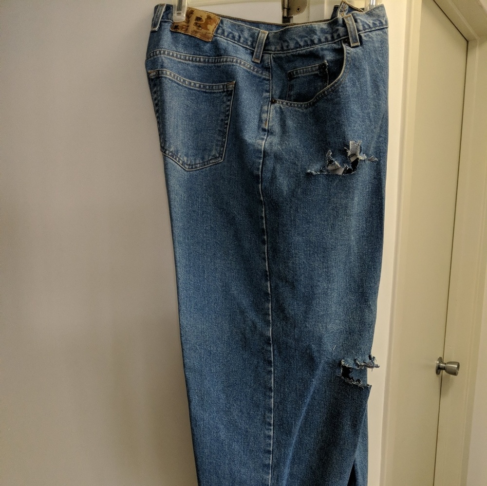 Distressed Jeans